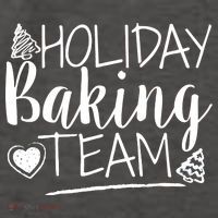 Holiday Baking Team Vector Backpack