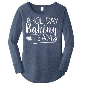 Holiday Baking Team Women's Perfect Tri Tunic Long Sleeve Shirt