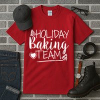 Holiday Baking Team Tall T-Shirt