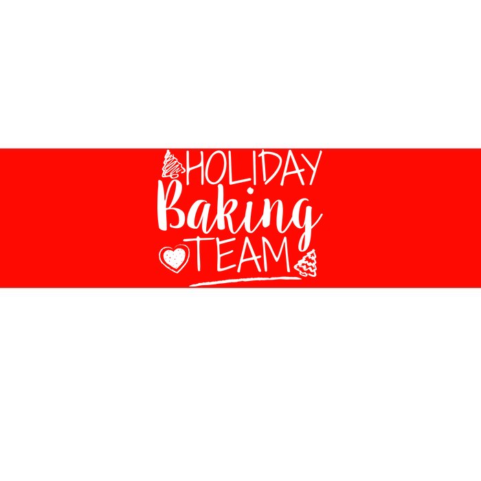 Holiday Baking Team Bumper Sticker