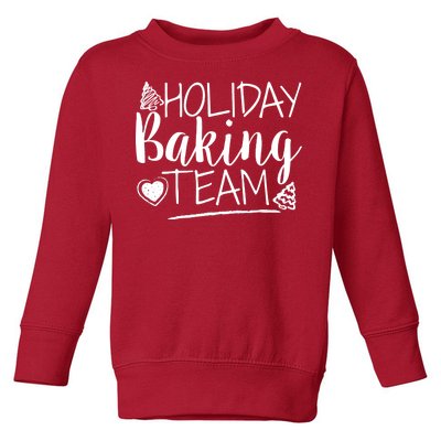 Holiday Baking Team Toddler Sweatshirt