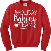 Holiday Baking Team Kids Sweatshirt