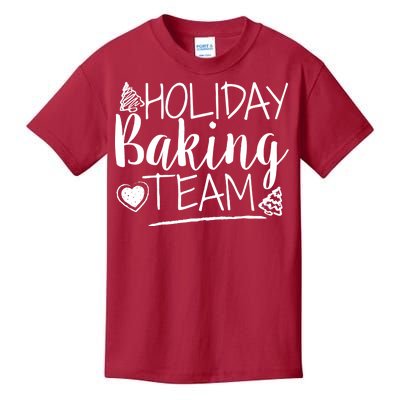 Holiday Baking Team Kids T-Shirt