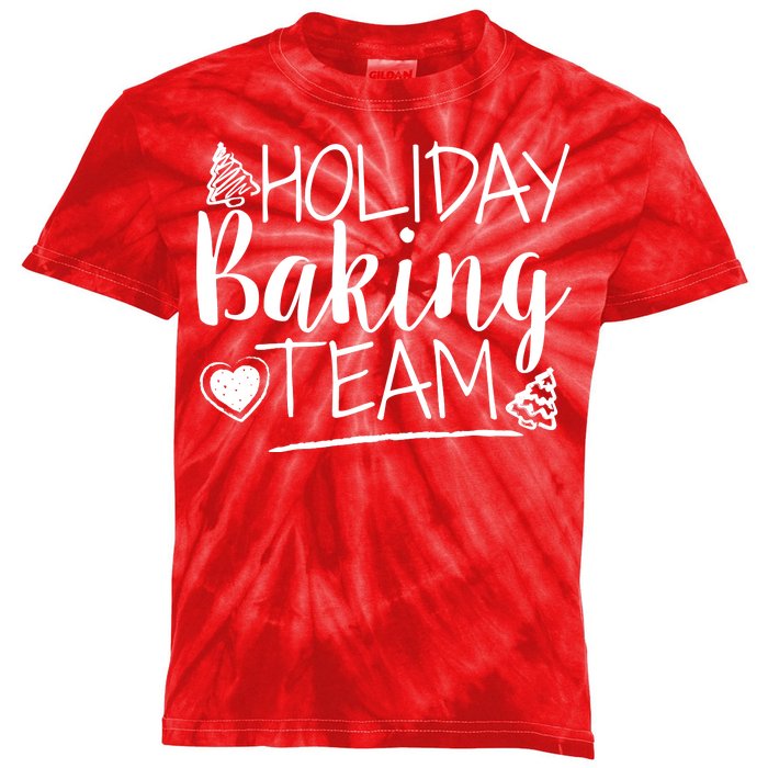 Holiday Baking Team Kids Tie-Dye T-Shirt