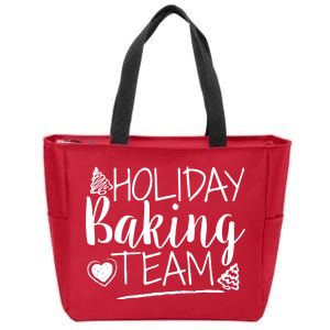 Holiday Baking Team Zip Tote Bag