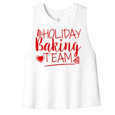 Holiday Baking Team Women's Racerback Cropped Tank