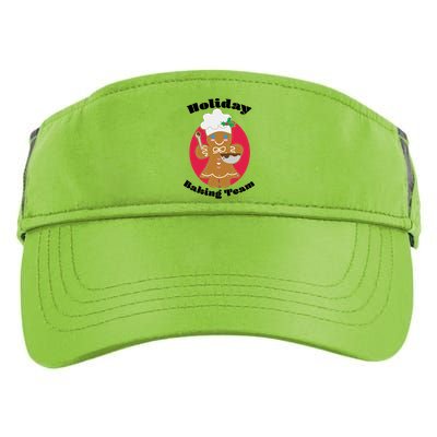 Holiday Baking Team Gingerbread Adult Drive Performance Visor