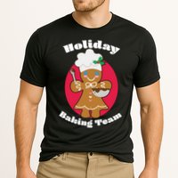 Holiday Baking Team Gingerbread Cooling Performance Crew T-Shirt