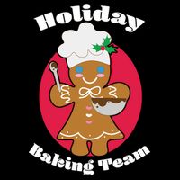 Holiday Baking Team Gingerbread Cooling Performance Crew T-Shirt