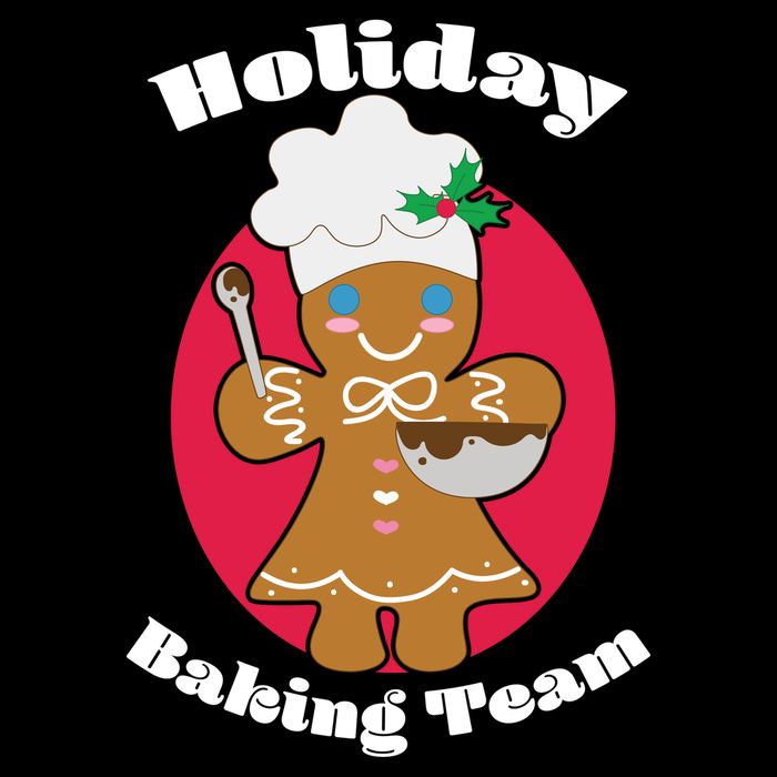 Holiday Baking Team Gingerbread Cooling Performance Crew T-Shirt