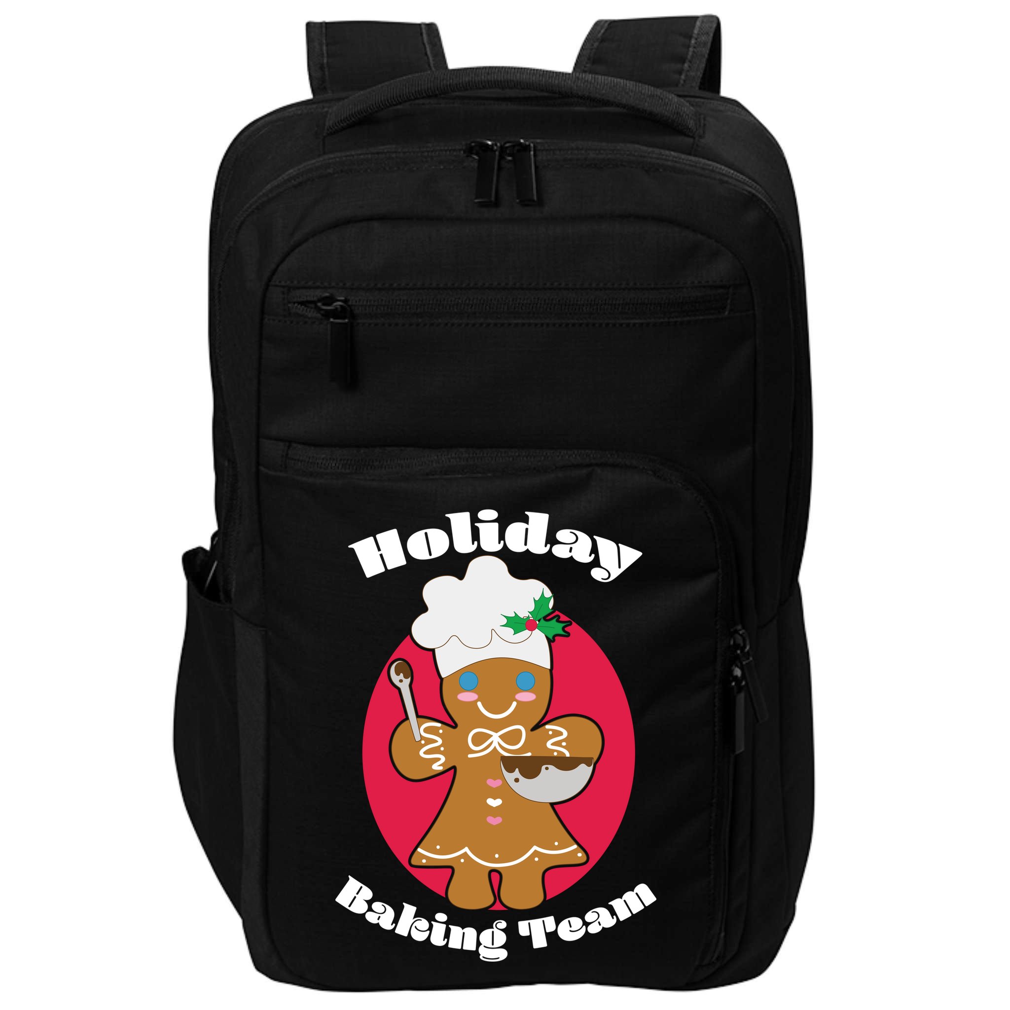 Holiday Baking Team Gingerbread Impact Tech Backpack
