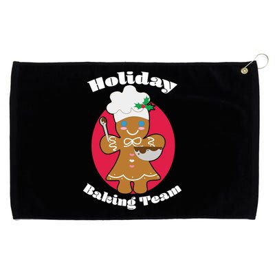 Holiday Baking Team Gingerbread Grommeted Golf Towel