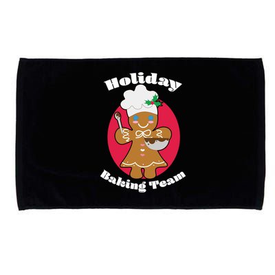 Holiday Baking Team Gingerbread Microfiber Hand Towel