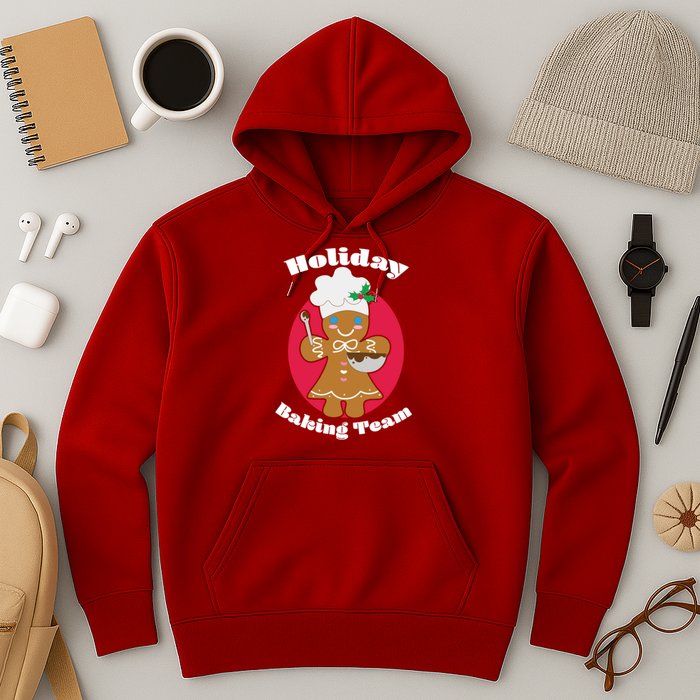 Holiday Baking Team Gingerbread Hoodie