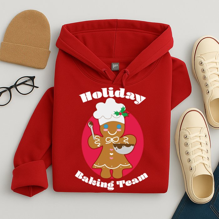 Holiday Baking Team Gingerbread Hoodie