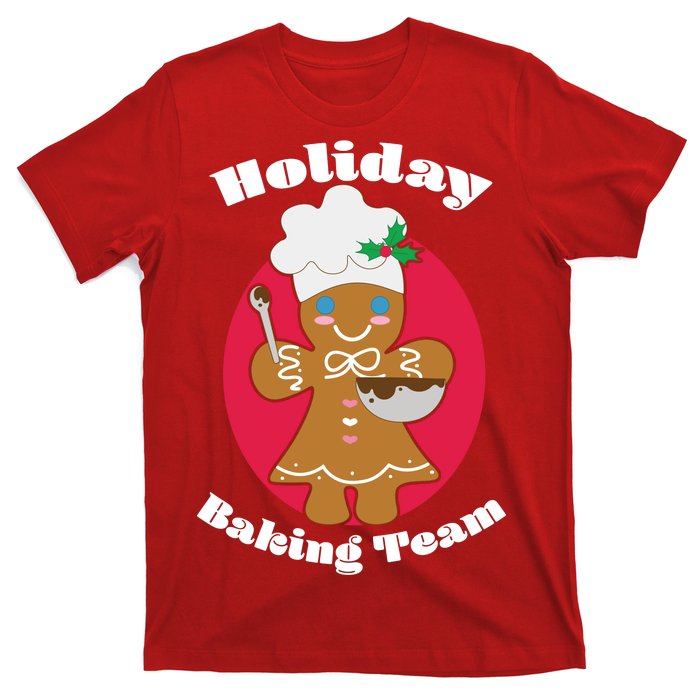 Holiday Baking Team Gingerbread T-Shirt