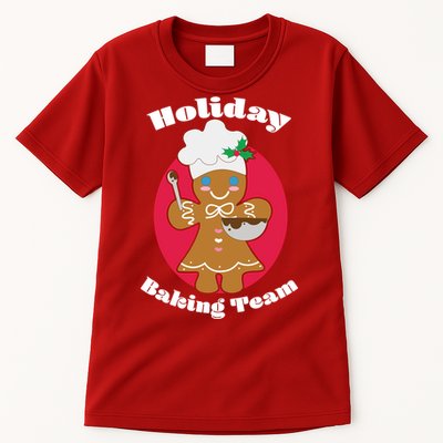 Holiday Baking Team Gingerbread Tall T-Shirt