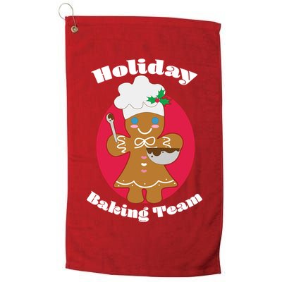 Holiday Baking Team Gingerbread Golf Towel