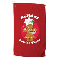 Holiday Baking Team Gingerbread Platinum Collection Golf Towel