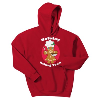 Holiday Baking Team Gingerbread Kids Hoodie