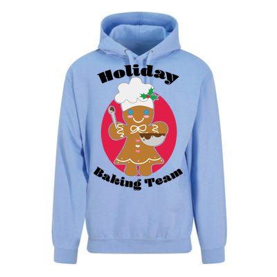 Holiday Baking Team Gingerbread Unisex Surf Hoodie