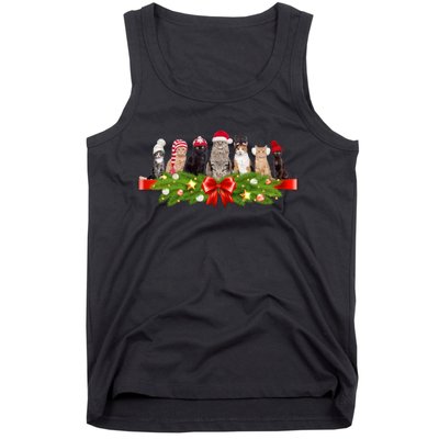 Holiday Christmas Cats Tank Top