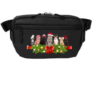 Holiday Christmas Cats Crossbody Pack