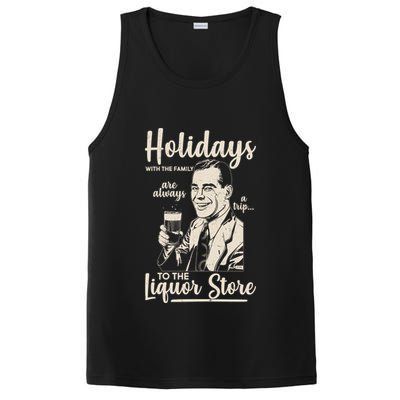 Holidays With the Family Are Always A Trip To The Liquor Store PosiCharge Competitor Tank