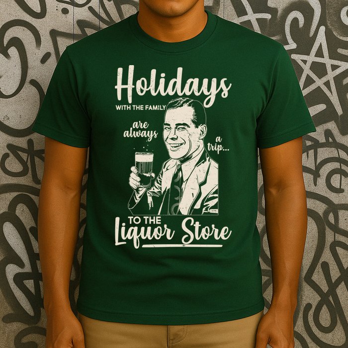 Holidays With the Family Are Always A Trip To The Liquor Store T-Shirt