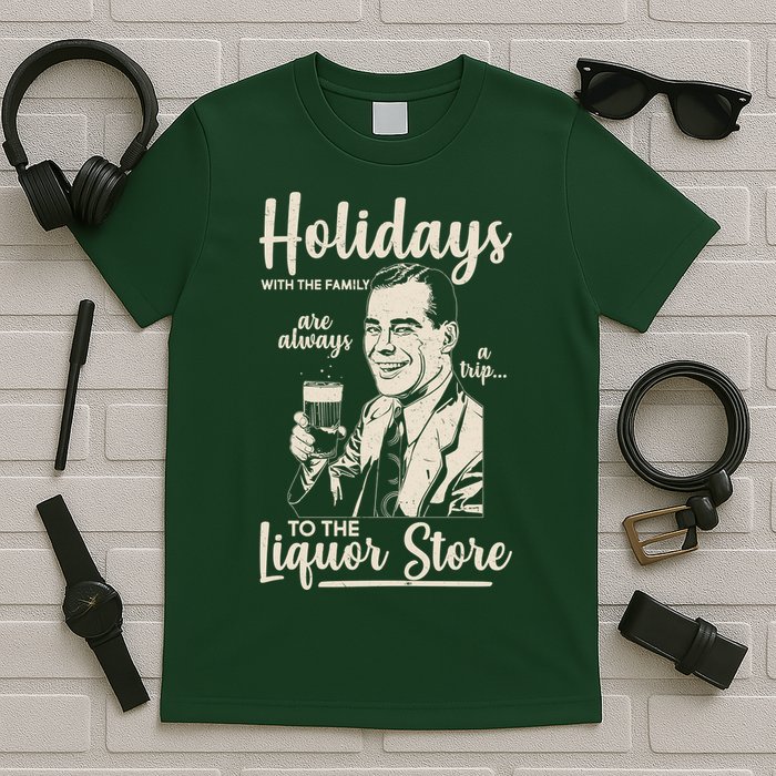 Holidays With the Family Are Always A Trip To The Liquor Store T-Shirt