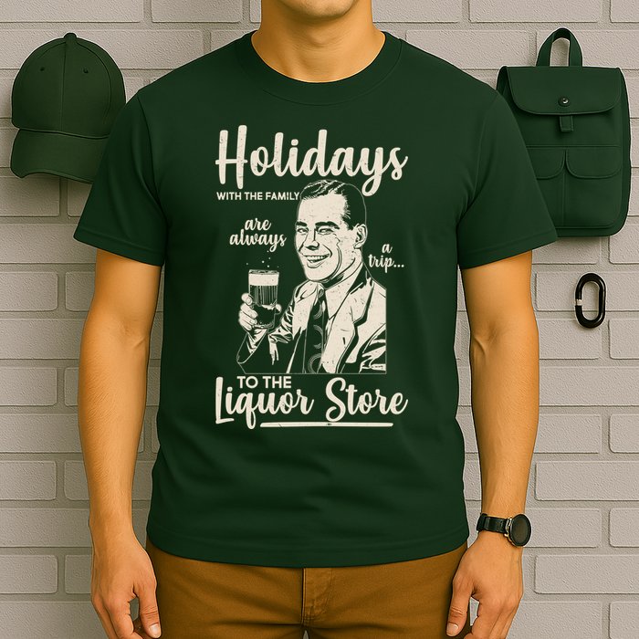 Holidays With the Family Are Always A Trip To The Liquor Store T-Shirt