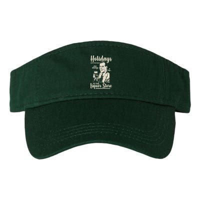 Holidays With the Family Are Always A Trip To The Liquor Store Visor