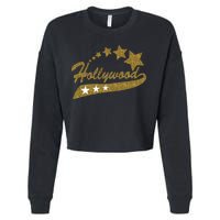 Hollywood Walk Of Fame California Cropped Pullover Crew