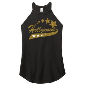 Hollywood Walk Of Fame California Women's Perfect Tri Rocker Tank