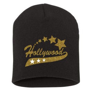 Hollywood Walk Of Fame California Short Acrylic Beanie