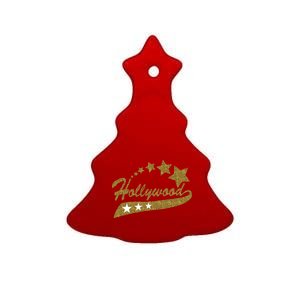 Hollywood Walk Of Fame California Ceramic Tree Ornament