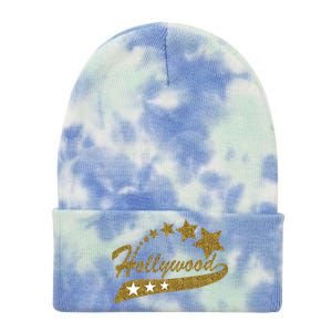 Hollywood Walk Of Fame California Tie Dye 12in Knit Beanie