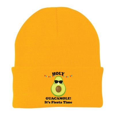 Holy Guacamole Its Fiesta Time Knit Cap Winter Beanie