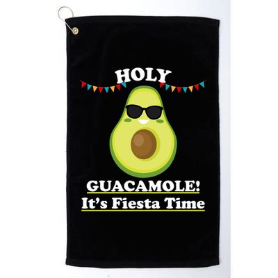 Holy Guacamole Its Fiesta Time Platinum Collection Golf Towel