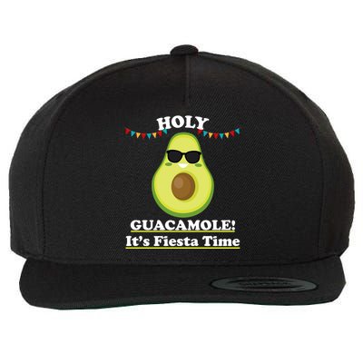 Holy Guacamole Its Fiesta Time Wool Snapback Cap