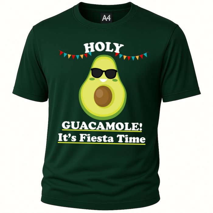Holy Guacamole Its Fiesta Time Cooling Performance Crew T-Shirt