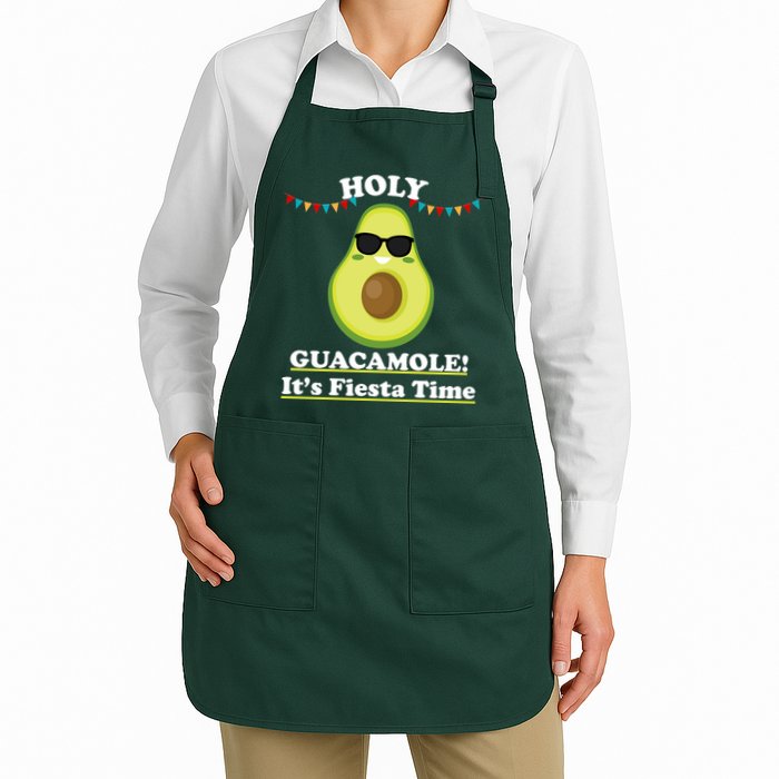Holy Guacamole Its Fiesta Time Apron