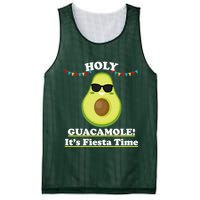 Holy Guacamole Its Fiesta Time Mesh Reversible Basketball Jersey Tank