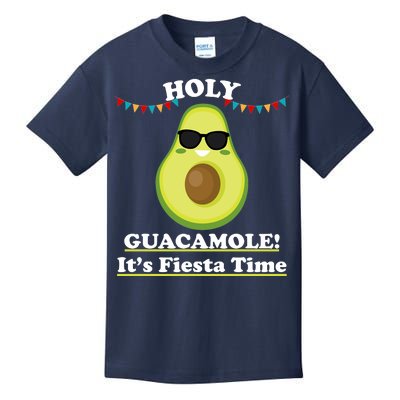 Holy Guacamole Its Fiesta Time Kids T-Shirt