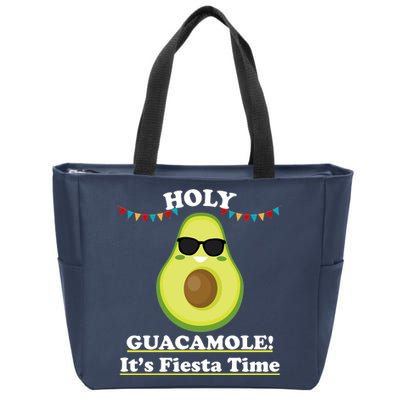 Holy Guacamole Its Fiesta Time Zip Tote Bag