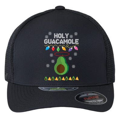 Holy Guacamole Ugly Christmas Flexfit Unipanel Trucker Cap