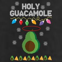 Holy Guacamole Ugly Christmas Adult Drive Performance Visor