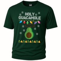 Holy Guacamole Ugly Christmas Cooling Performance Crew T-Shirt