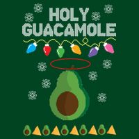 Holy Guacamole Ugly Christmas Cooling Performance Crew T-Shirt