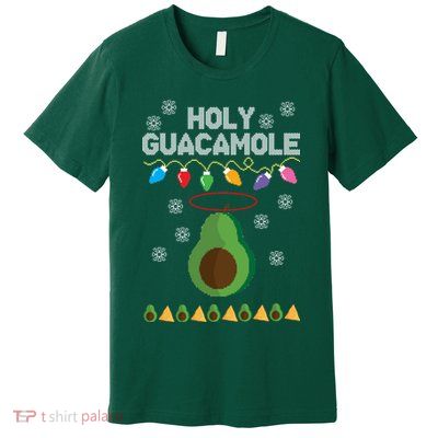 Holy Guacamole Ugly Christmas Premium T-Shirt
